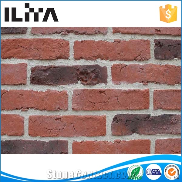 Yld-17011 Clay Wall Brick Artificial Stone Veneer