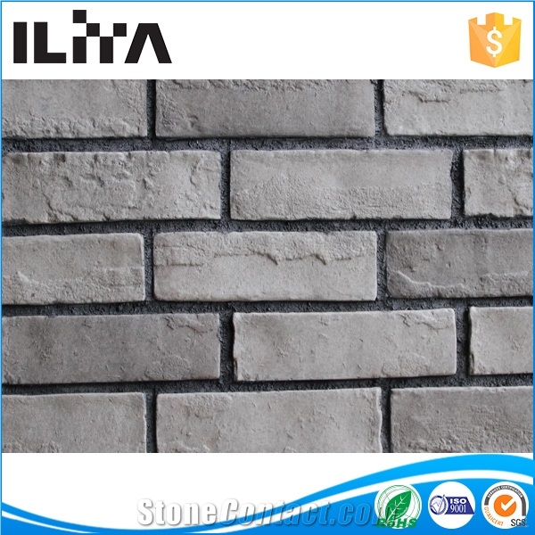 Yld-18041 Interlock Brick Artificial Stone Veneer