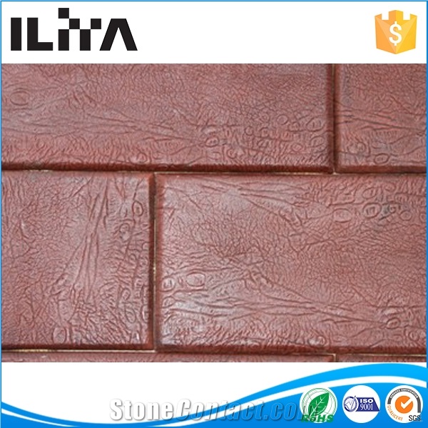 Yld-27001 Leather Stone Wall Decor