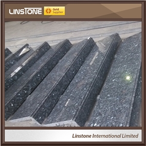Fabulous High Quality Blue Pearl Granite Stair Tiles