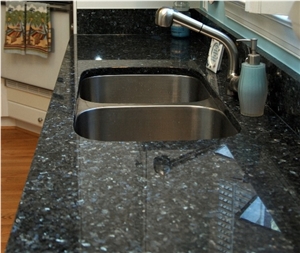 Labrador Blue Pearl Granite Kitchen Countertops