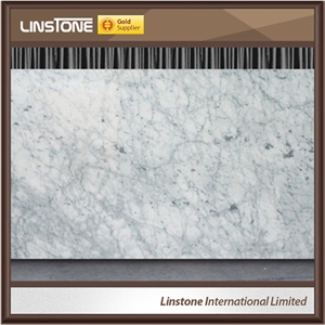 Modern Style Polished Bianco Gioia Marble Stair Tile