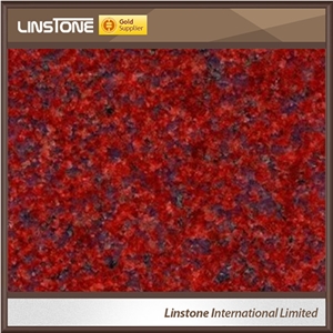 Modern Style Ruby Red Granite Slab Tiles