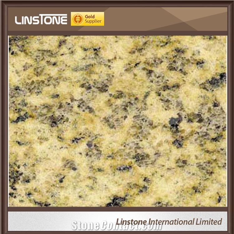 Popular Polished Tiger Skin Yellow Granite Tiles & Slabs