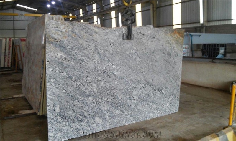 Himalaya 3cm Thick Slabs, Himalaya White Granite