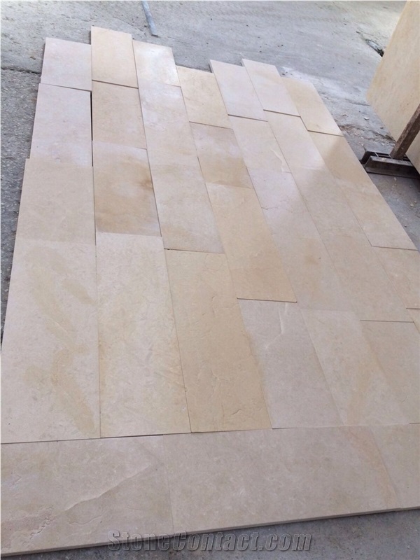 Jerusalem Gold Stone Tiles & Slabs, Beige Limestone Floor Covering Tiles, Walling Tiles