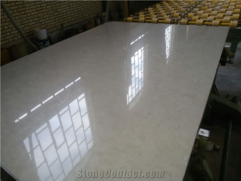 Gohara Limestone Tiles & Slabs, Beige Polished Marble Floor Covering Tiles, Walling Tiles