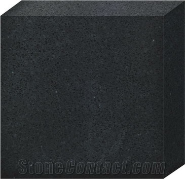 Black Quartz Stone Tile & Slab Engineered Stone