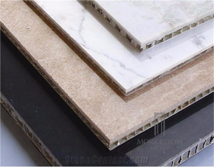 Laminated Jade Stone Onyx Aluminum Honeycomb Panel Walling