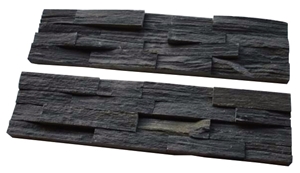 Black Slate Ledges Stone, Black Slate Cultured Stone,Ledge