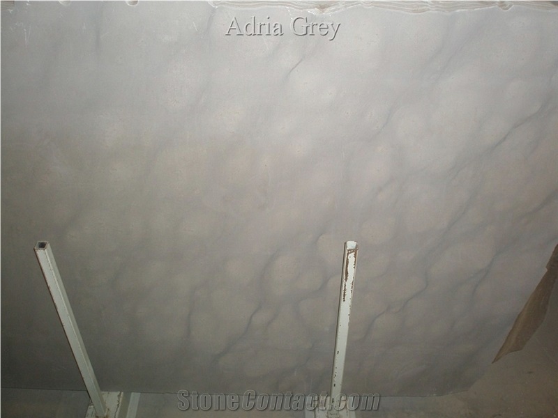 Adria Grey Limestone Tiles & Slabs, Grey Polished Limestone Floor Covering Tiles, Walling Tiles