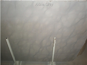 Adria Grey Limestone Tiles & Slabs, Grey Polished Limestone Floor Covering Tiles, Walling Tiles
