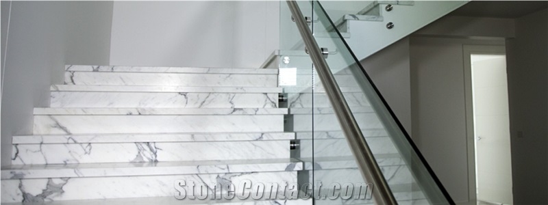 Marble Staircase - Risers, Steps