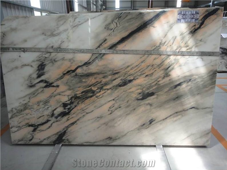 Jade Lora Our Exclusive Crystallized Marble Slabs, Tiles, White Polished Marble Floor Covering Tiles, Walling Tiles