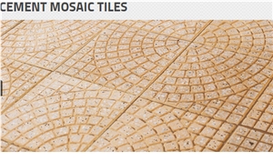 Terrazzo Cement Mosaic Tiles