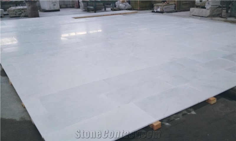 Branco Ibiza Marble Polished Floor Tiles
