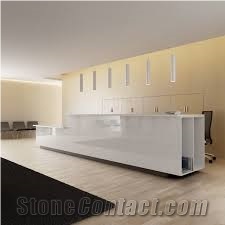 High Quality Custom Made Reception Desk in Dubai
