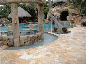 Travertine Landscaping Stones, Pool Pavements, Pool Coping