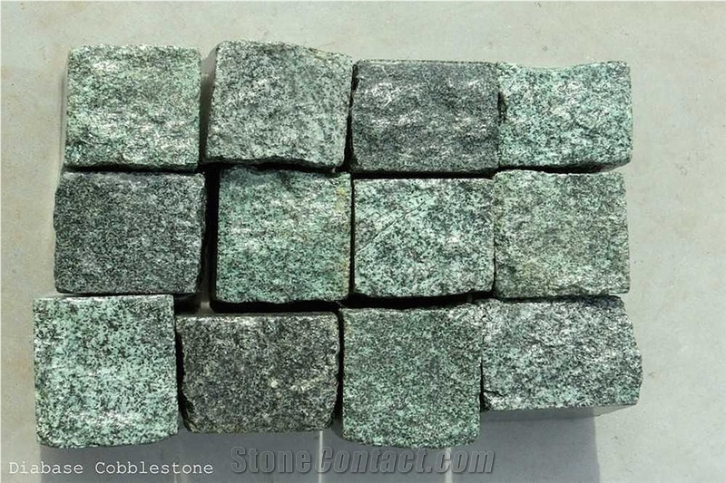 Green Diabase Cobble Stone