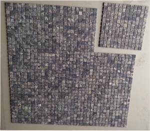 Dark Emperador Stone Mosaic Tile, Marble Mosaic Scuro,Ramona Brown,Ramora Brown,Spain Imperial,Dark Imperador,Tumble 25mm Marble Mosaic for Wall,Floor,Bathroom