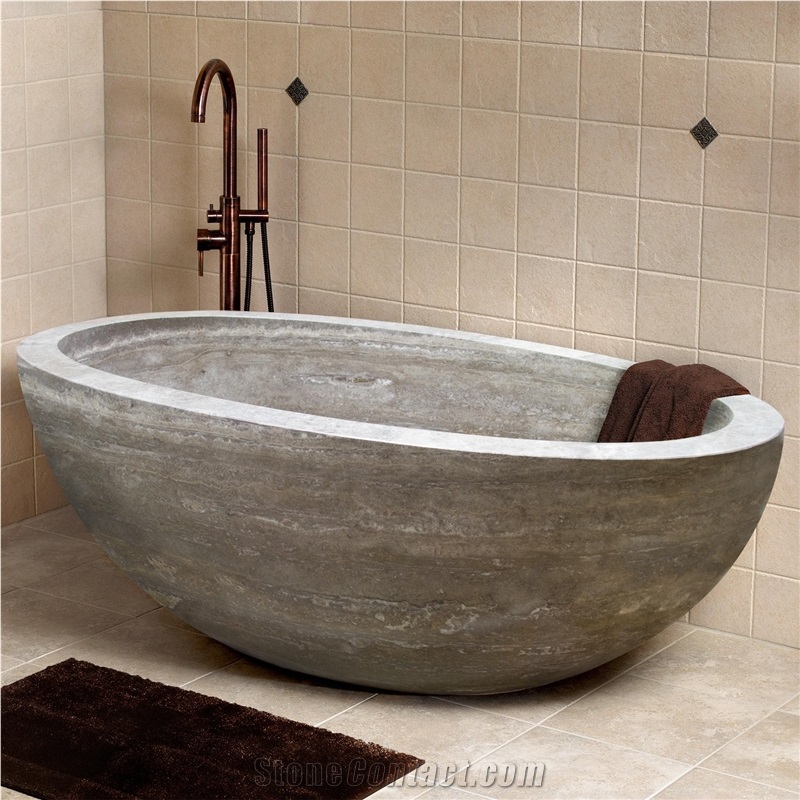 Natural Stone Bathtubs from Turkey - StoneContact.com