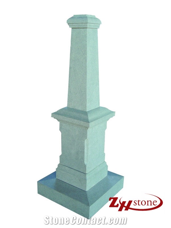 Cheap Price Custom Upright Sesame White/ G603 Granite Tombstone Design/ Western Style Monuments/ Upright Monuments/ Headstones/ Monuments Design