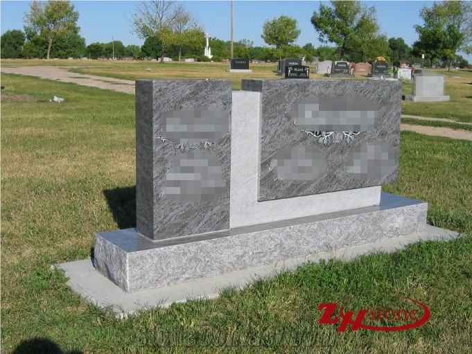 Cheap Price Leaf Shape Upright Shanxi Black/ China Black/ Absolute Black Granite Single Monuments/ Upright Monuments/ Engraved Tombstones/ Headstones/ Engraved Headstones