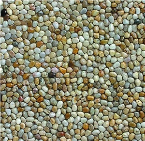 Cheap Pebble Stone On Net Tile