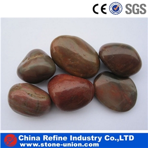 Good Qualitied Red Pebble Stone