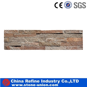 Grey Slate Veneer, Wall Cladding, Cultured Stone, Stacked Stone Veneer Wall Panel
