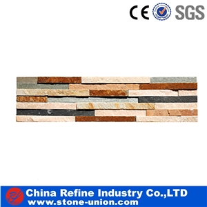 Low Price Slate Cultured Stone,Wall Cladding Factory