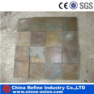Rusty Slate Mosaic Tile for Floor , Slate Chipped Mosaic Pattern,Mosaic for Wall,Bathroom,Floor,Interior