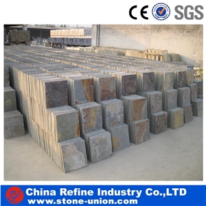 Rusty Slate Tiles,High Quality Factory Direct Rusty Slate Pattern Paving Stone Flooring