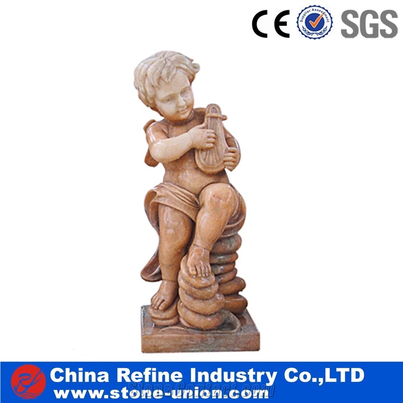 White Garden Marble Sculpture/Statue, Natural Marble Statues Low Price