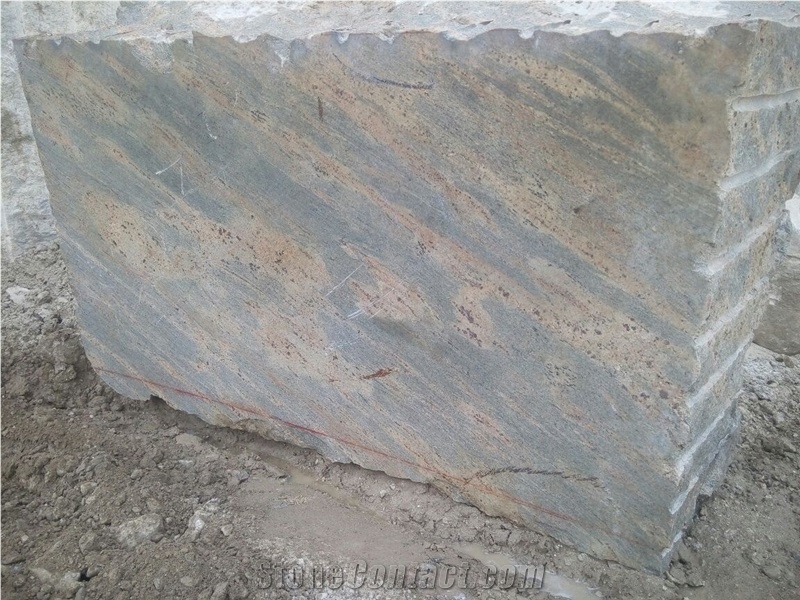 Kashmir Gold Granite Block