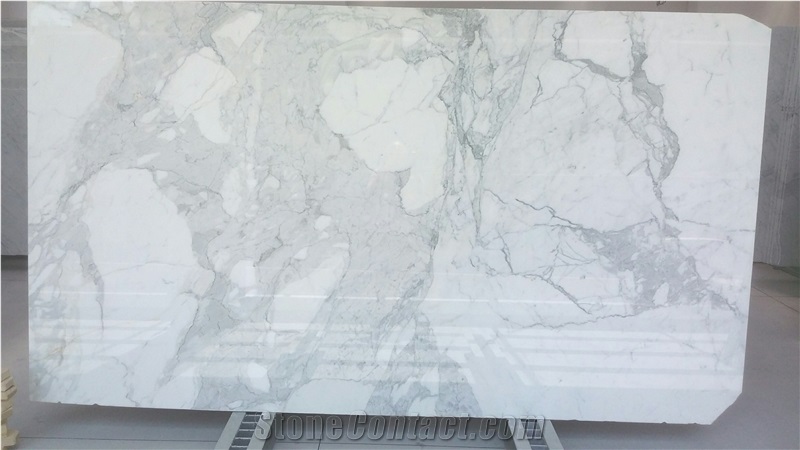 Calacatta Vagli Marble Tiles & Slabs, White Polished Marble Floor Covering Tiles, Walling Tiles