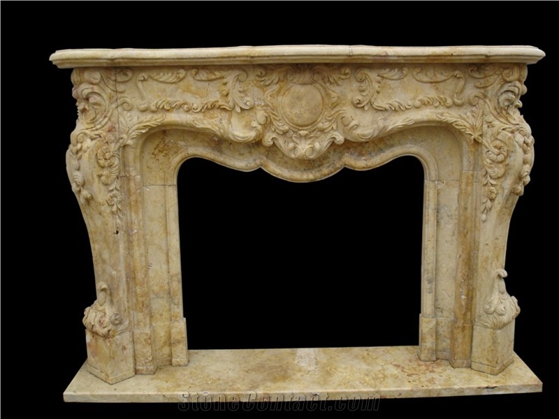 French Style Fireplace-Rsc080 Marble