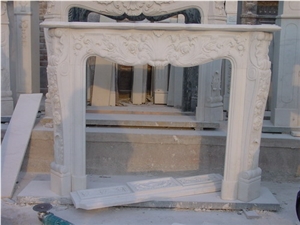 French Style Fireplace-Rsc129 Marble