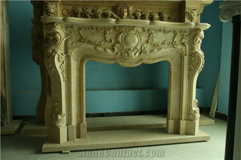 French Style Fireplace-Rsc145 Marble