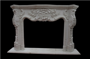 High Quality French Style Fireplace-Rsc105 Marble