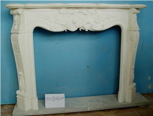 High Quality French Style Marble Fireplace-Rsc045