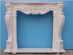Lowest Price French Style Fireplace-Rsc054 Marble