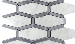 Tail Marble Mosaic, Grey Marble Mosaic