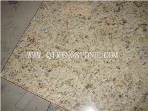Best Quality Customized Polished Pre Cut Giallo Ornamental Granite Tile & Slab