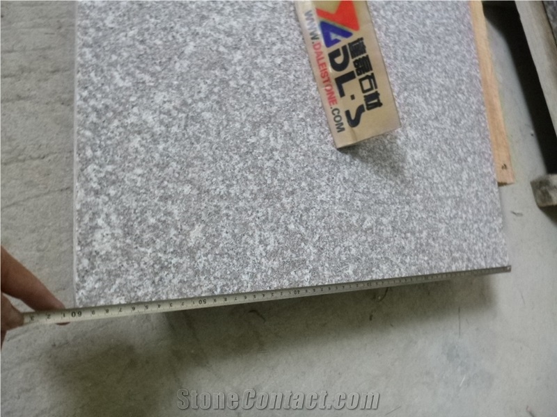 China G664 Granite Quarrier and Manufacturer Luna Pearl Flooring Tiles, Bainbook Brown Granite Pavings Stone, Red Color Granite Patio Pavers