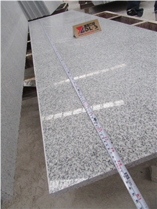 China No Rust New G603 Granite Slab Polished, Chinese Light Grey Bianco Cystal Tile, Sesame White Stone, Chinese Silver Granite