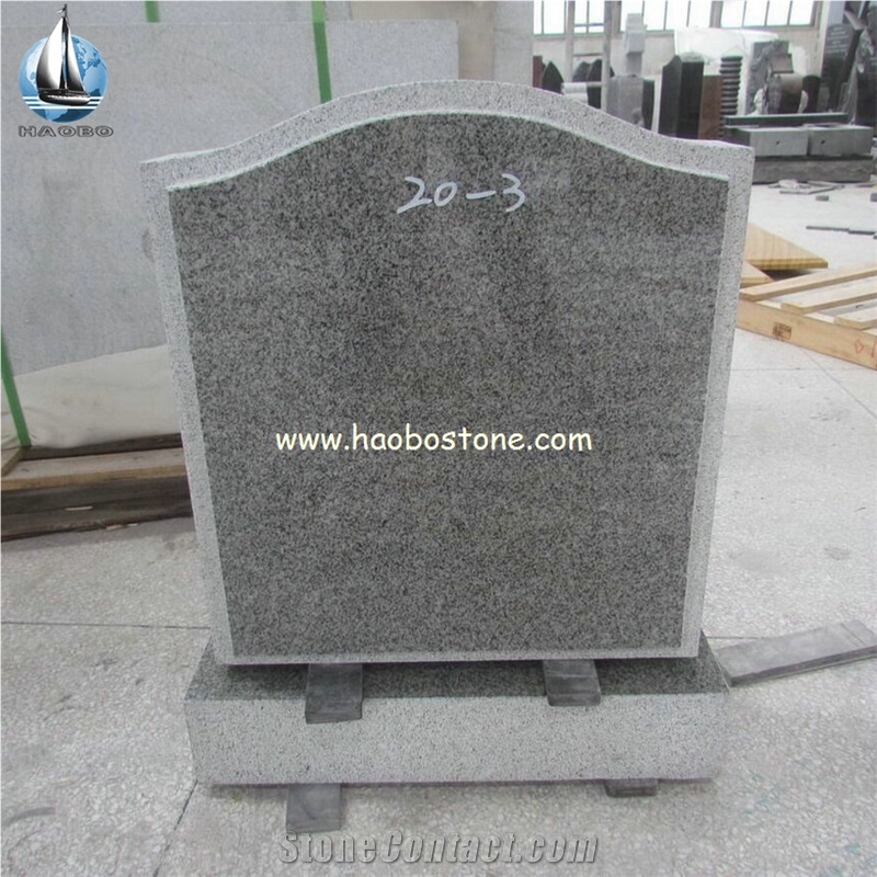 Kuru Grey Granite Headstones Tombstone