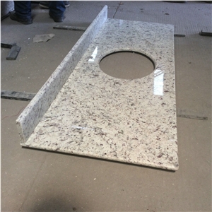 White Rose Granite Bathroom Vanity Top