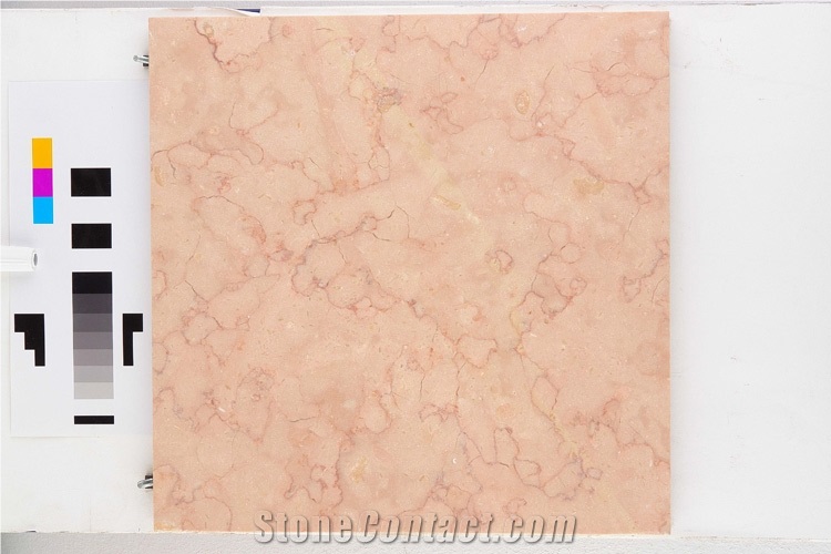 Tropical Rose Marble Tiles & Slabs, Yellow Polished Marble Floor Covering Tiles, Walling Tiles
