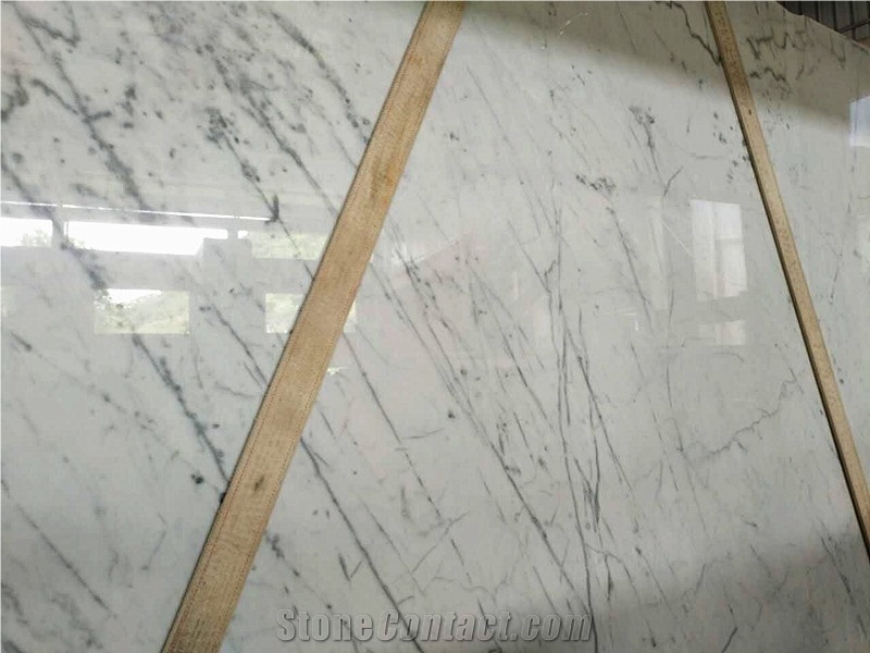 Carrara White, Chinese Carrara White, Elegant Style, Morden Fashion, High Quality, Competitive Price, Wall/Floor, High End Hotel Marble Polished